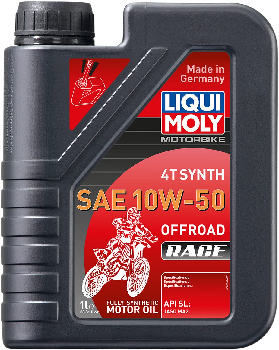 Liqui Moly 4T Synthetic 10w-50 Offroad Race 4-Liter - Image 6