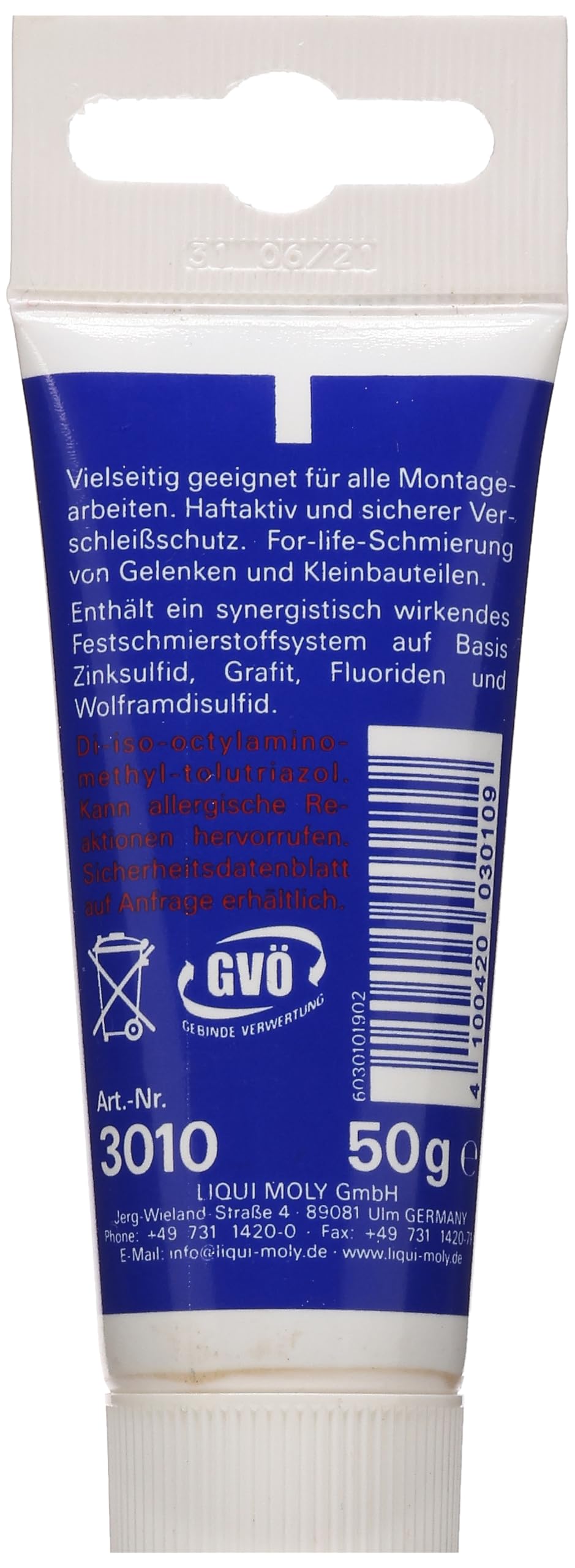 LIQUI Moly LM 48 Installation Paste | 50 g | Paste | SKU: 20216 - Image 3